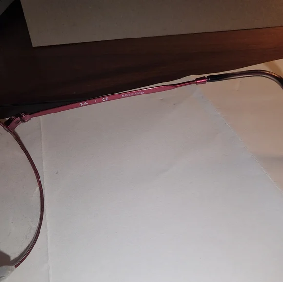 RAY BAN RED CIRCLE METAL FRAMES. - Picture 5 of 6